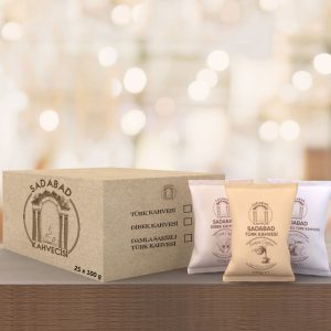 3'lü Türk Kahvesi & Geleneksel Türk Kahveleri ( 3x25x100 gr )