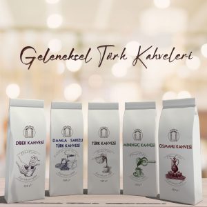 Geleneksel Türk Kahveleri Seti (5 x 250 gr)
