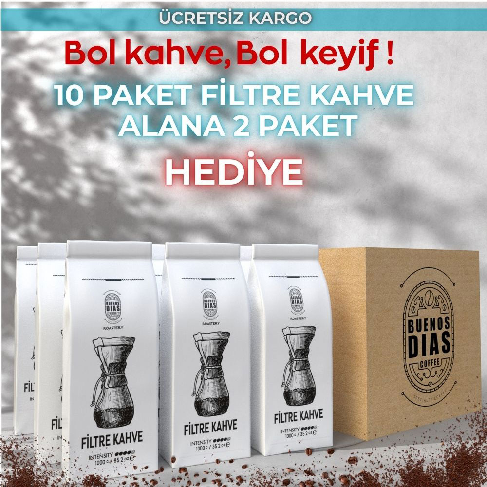 Filtre Kahve Fırsat Paketi (12 Kg)