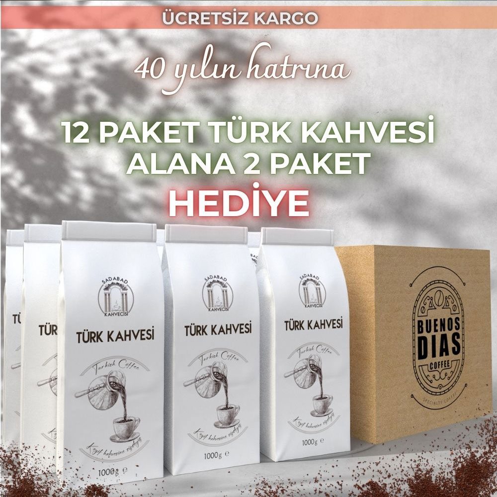 Türk Kahvesi Ekonomik Paket (12 Kg)